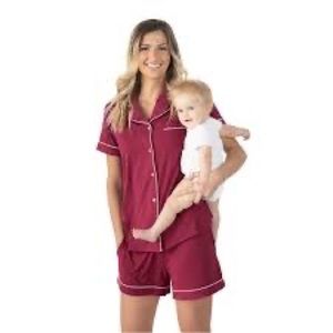 Kindred Bravely bamboo maternity nursing pajamas size L worn once